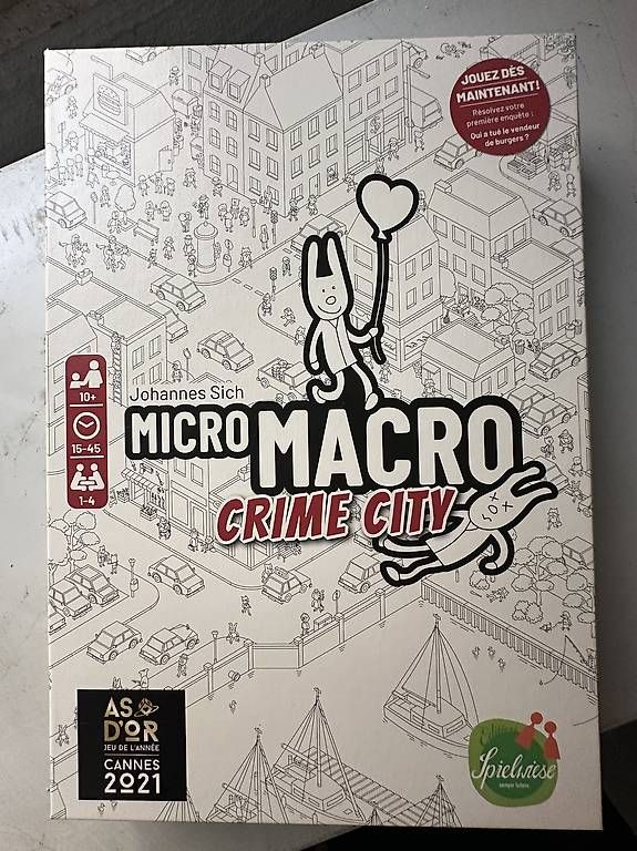 Spiele: Jeu micro macro crime city – Gebraucht aus Genève von ger_7jy8