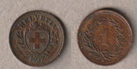 Tutti le monete: 1 Rappen 1937 – Usato da Allschwil venduto da Coinfreak
