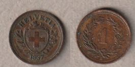 1 Rappen 1937