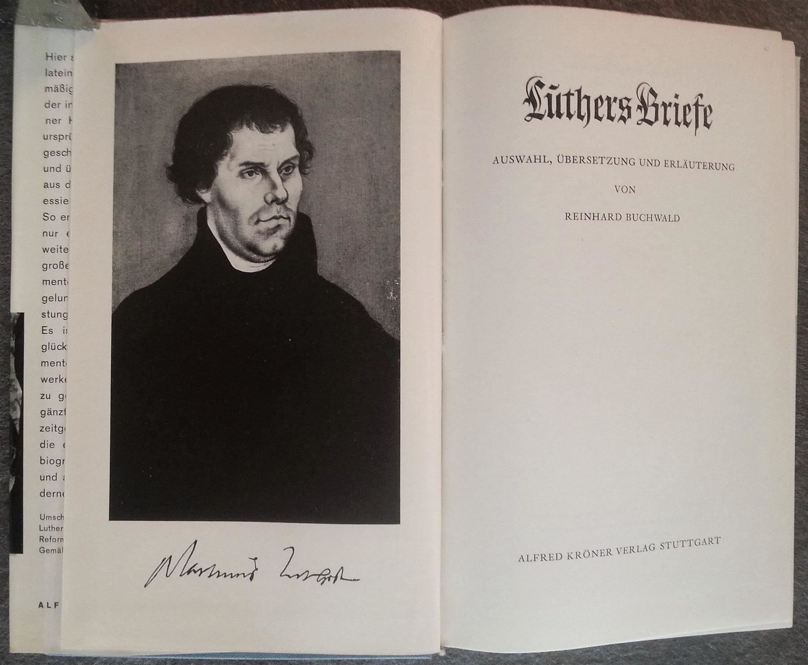Bücher: Luthers Briefe – R. Buchwald, 1956 – Gebraucht aus Oberriet SG von ganesh435 2