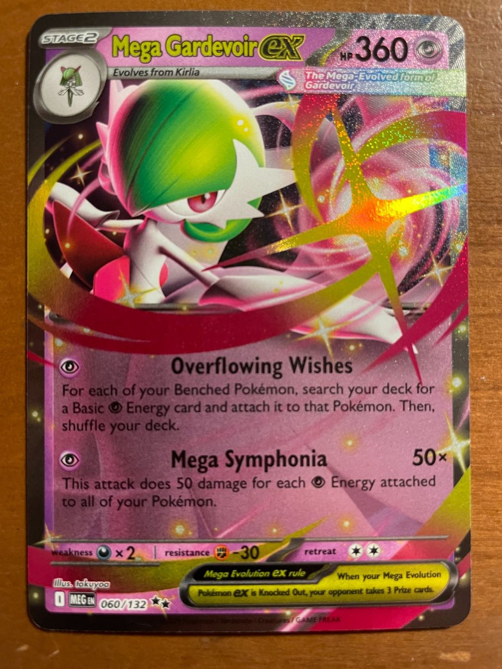 Pokémon Carte collezionabili: Pokemon Mega Gardevoir eX (Versand gratis) – Nuovo (secondo la descrizione) da Chur venduto da Angerson