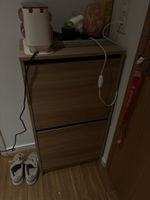 Schuhschrank Eiche 2 Klappen guter Zustand
