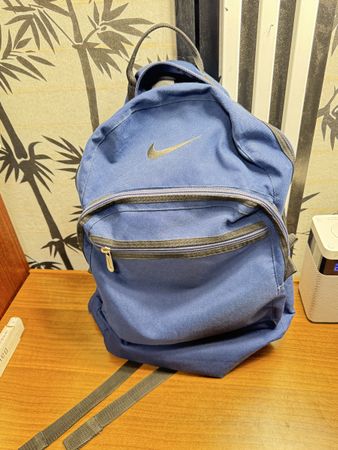Nike Rucksack blau Polyester gebraucht 40 cm Höhe