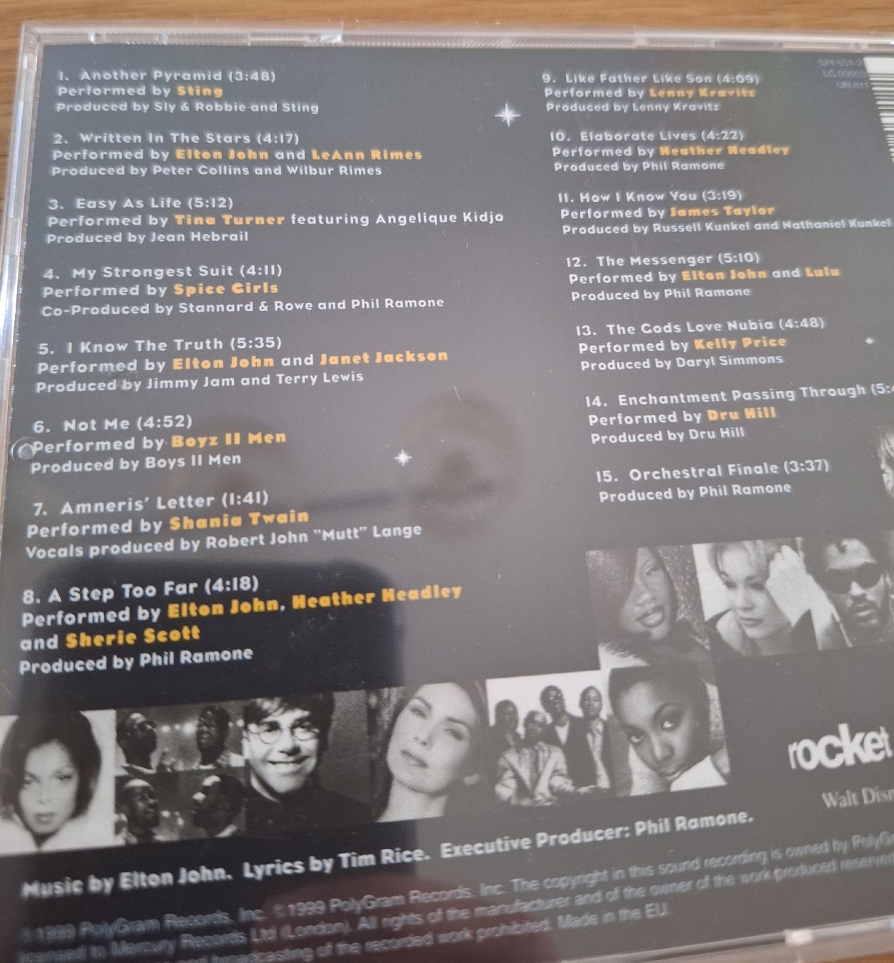 CD: Elton John Aida CD – Usato da Luzern venduto da thomarco 1