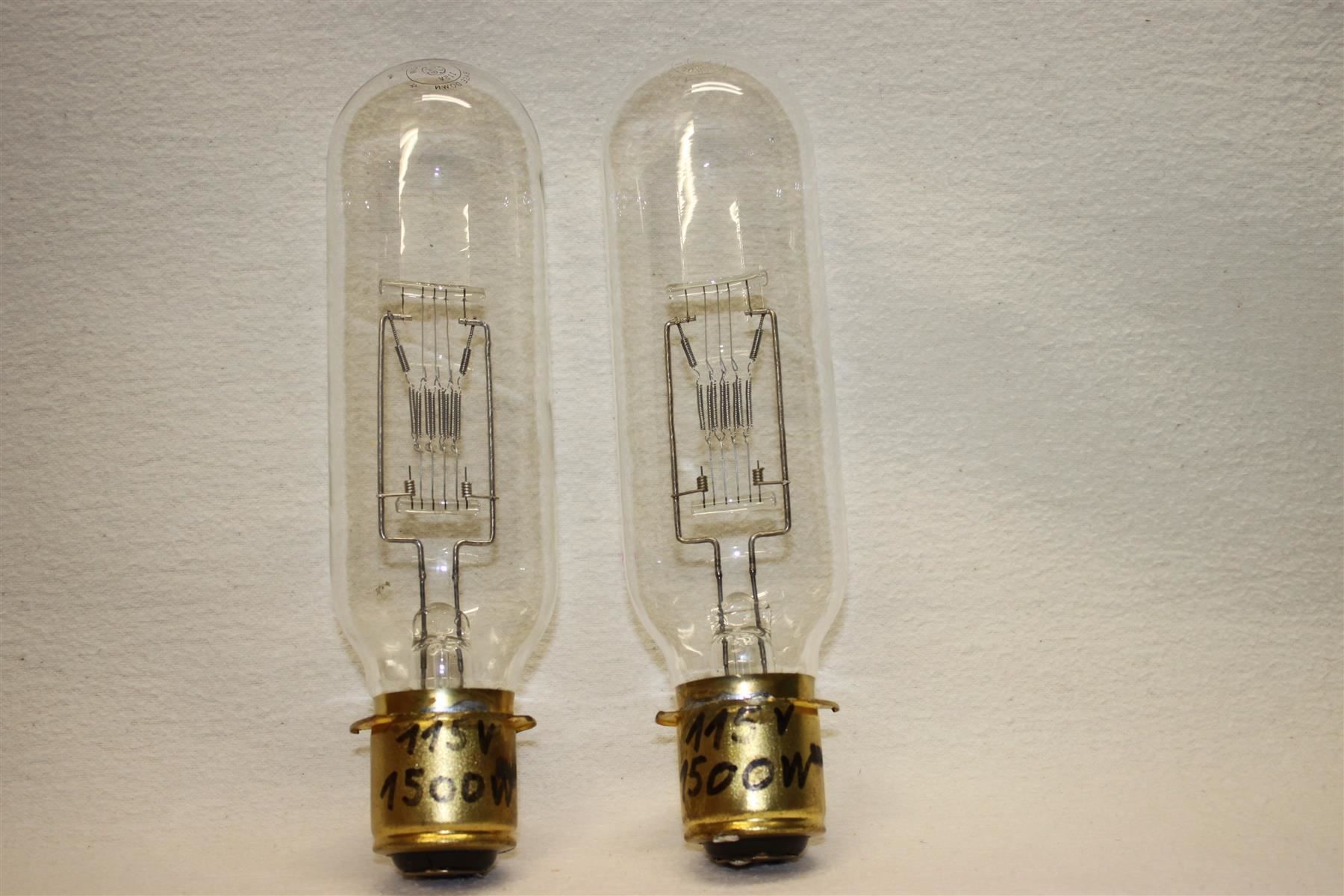 Lampen: 2 St. USHIO DTJ 120 Volt 1500 Watt – Gebraucht aus Thun von Fbchm