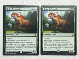 MTG Regal Behemoth CN2 069 Englisch Rare 2x