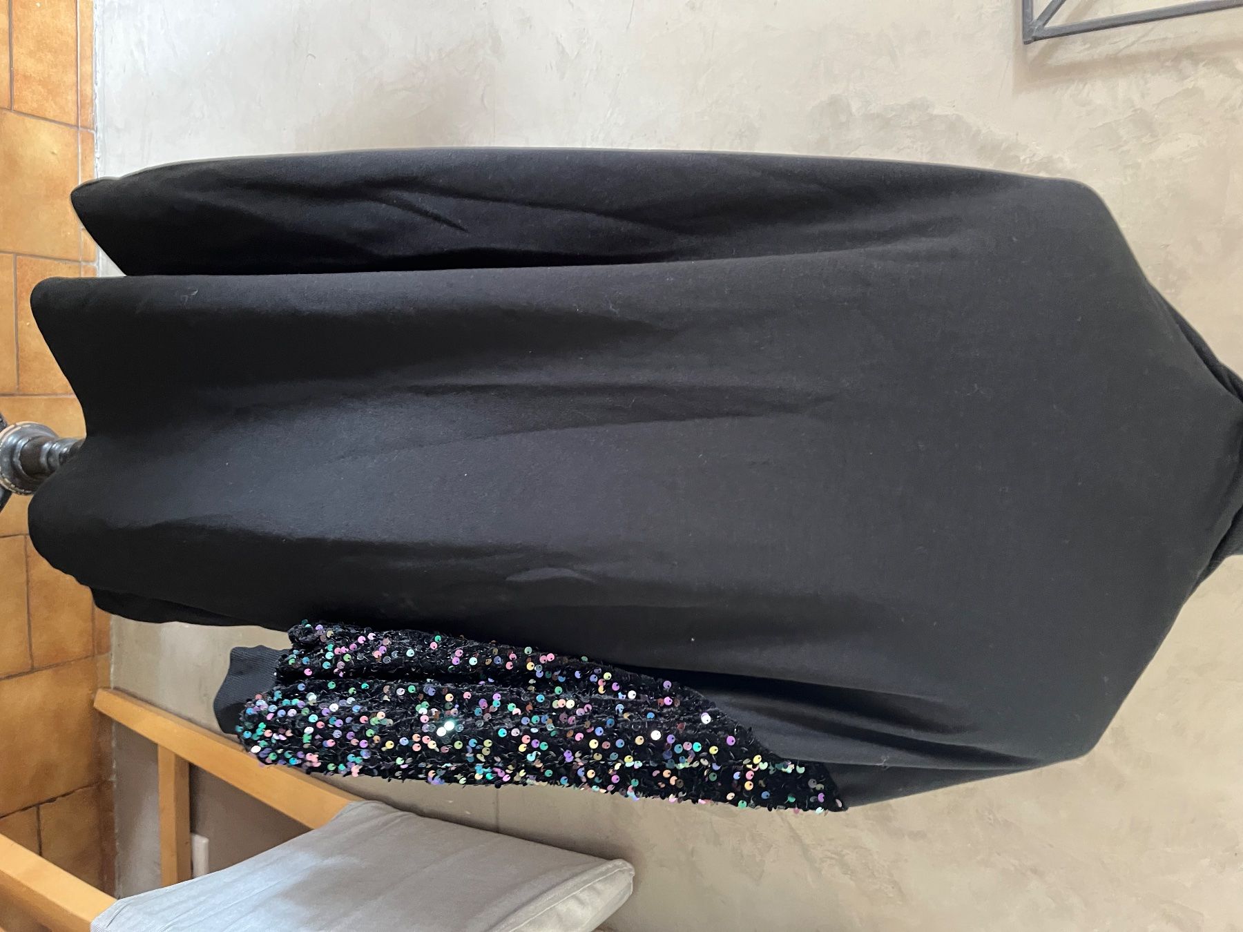 Vestiti: Robe noir strass Taille Xl marina – Usato da Veyrier venduto da kimedovapa 2