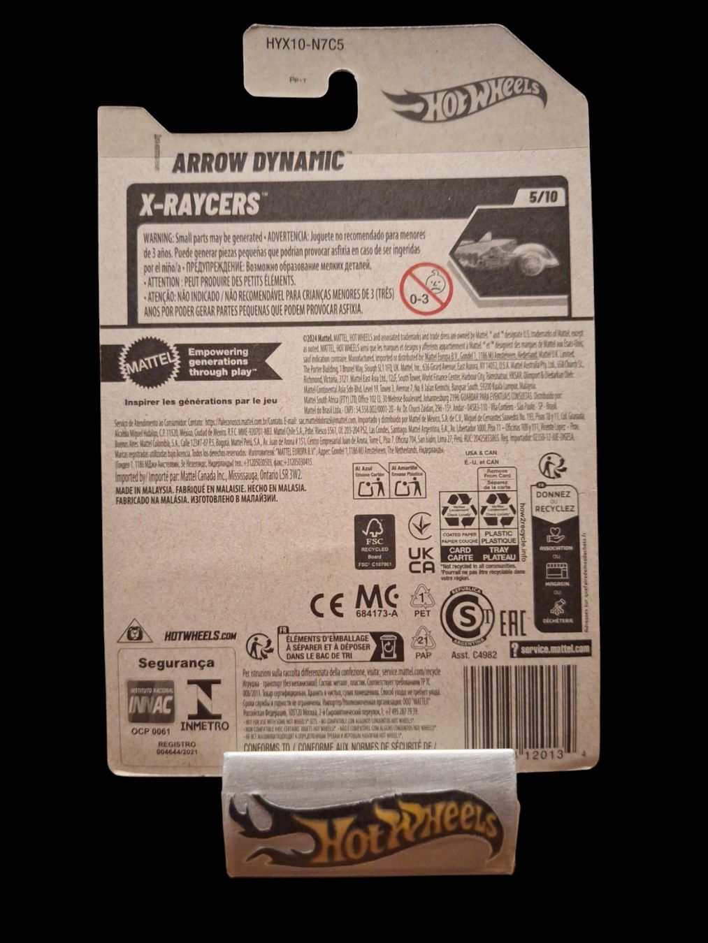 Hot Wheels Modellini d'auto: Hot Wheels X-Raycers 2025 Arrow Dynamic 5/10 L – Nuovo e nell'imballaggio originale da Adlikon venduto da Mmartin0 1