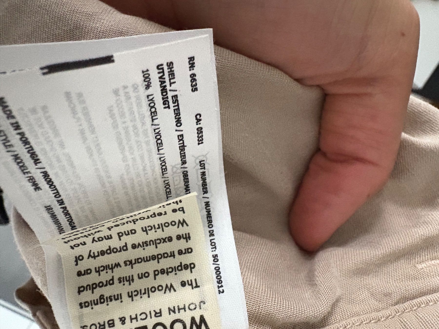Woolrich Pantaloni: WOOLRICH wide pants size 30 NEW – Nuovo e nell'imballaggio originale da Muzzano venduto da Sidney_3 2