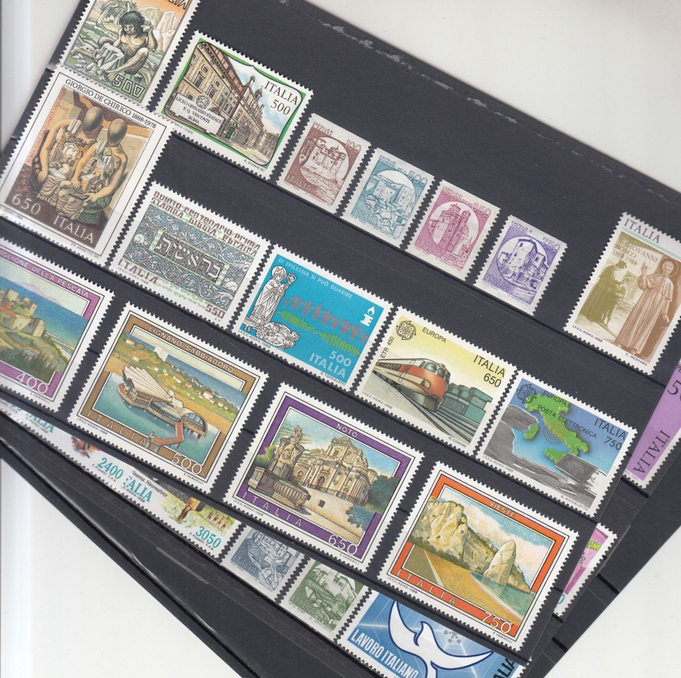 Alle Briefmarken: Italien 1988 postfrisch – Gebraucht aus Bürglen TG von StampGraf