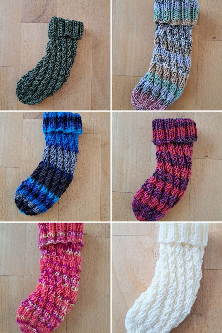 Calze per bambini: Handgestrickte Babysocken – Nuovo (secondo la descrizione) da Waldenburg venduto da Sysilu