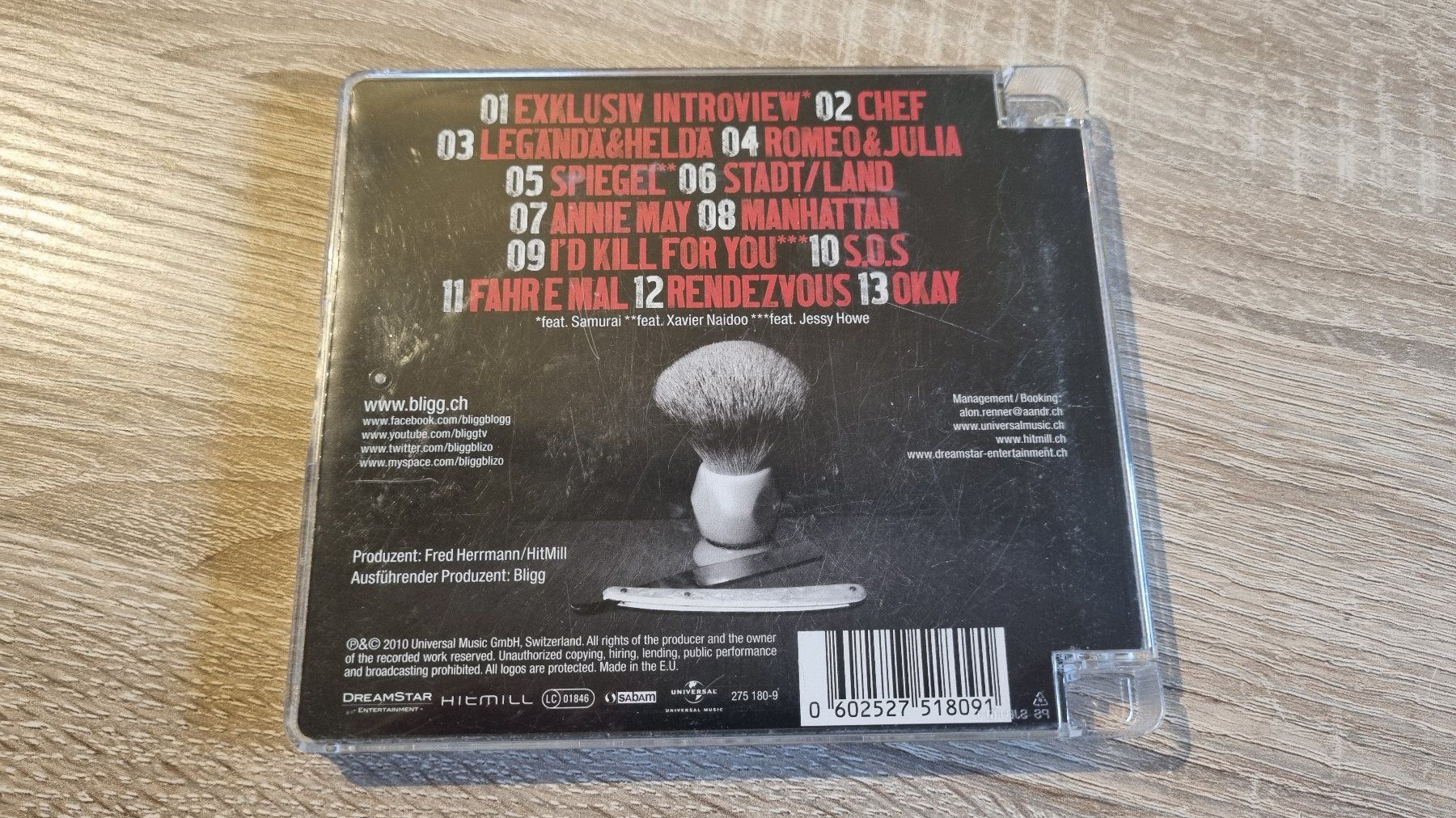 CD: Bligg - Bart aber herzlich – Usato da Hagenbuch ZH venduto da lecterr55 2