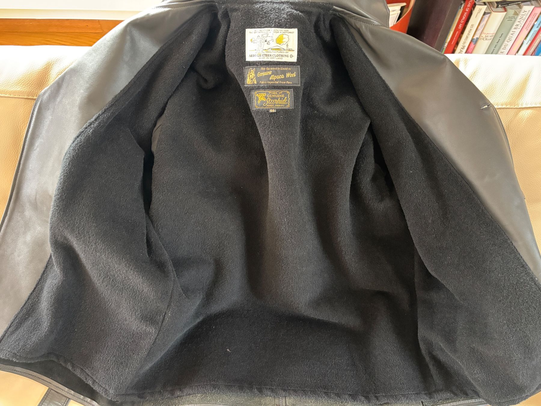 Aero Leathers Clothing Giacche: Aero Leather Barnstormer jacket Steerhide 44 - Neuve – Usato da Prangins venduto da pad2424 5