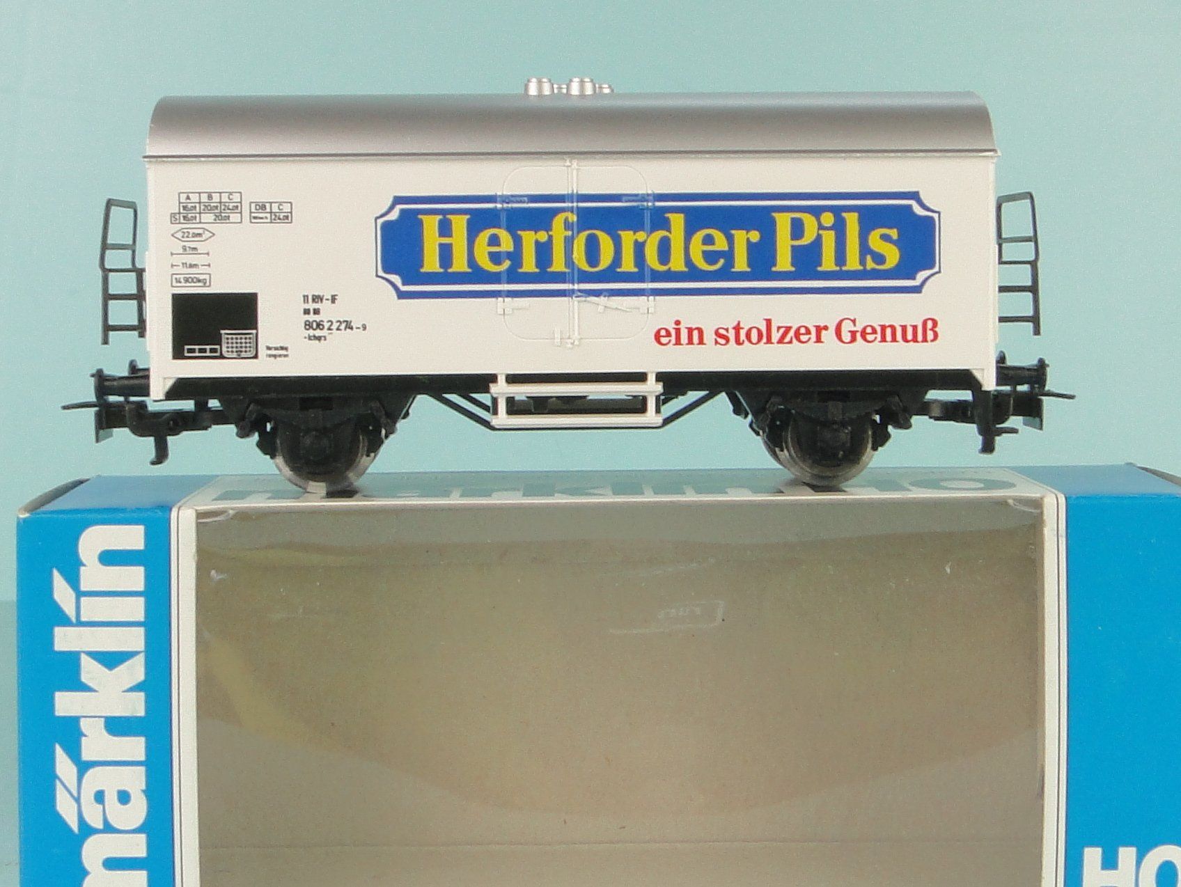 Märklin Modellini di ferrovie: Märklin H0 Herforder Bier, NEU – Usato da Bülach venduto da cann11 1