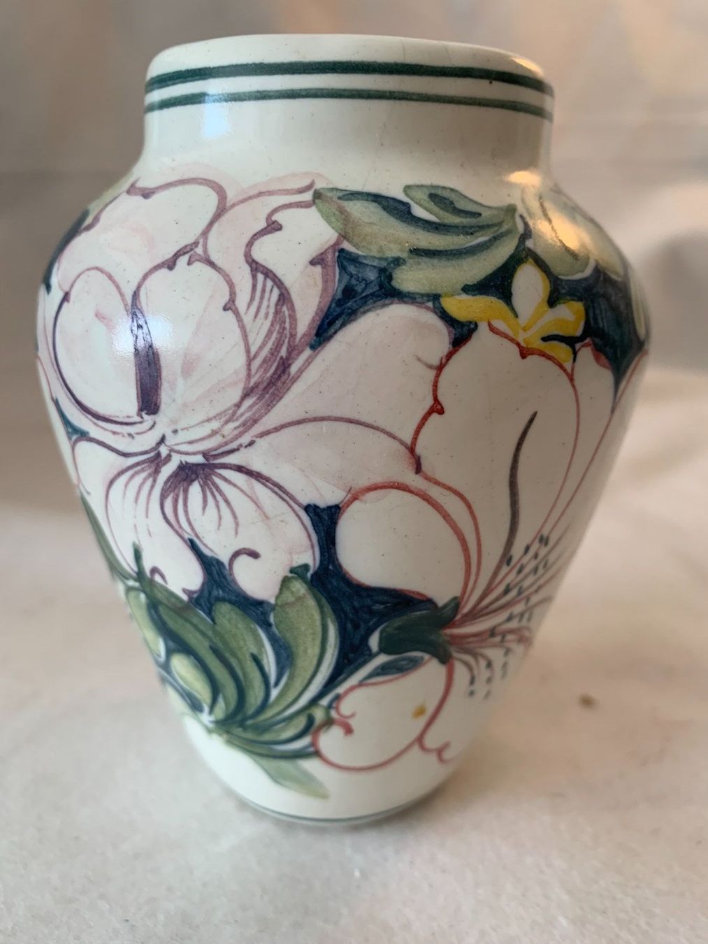 Vasen & Gefässe: Schöne bemalte Vase     A61 – Gebraucht aus Schötz von amore14 3