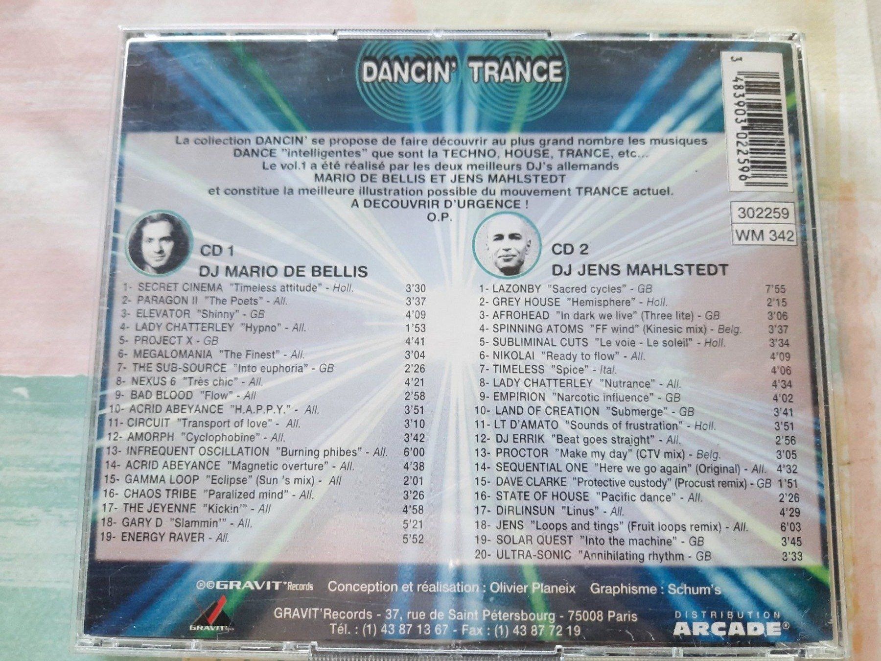 CDs: Cd Dancin' Trance 2 CDS  – Gebraucht aus Pully von bro_n52j 1