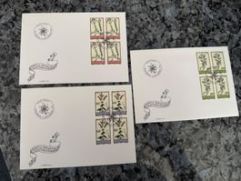 3 Ersttagsbriefe Fürstentum Liechtenstein (100)