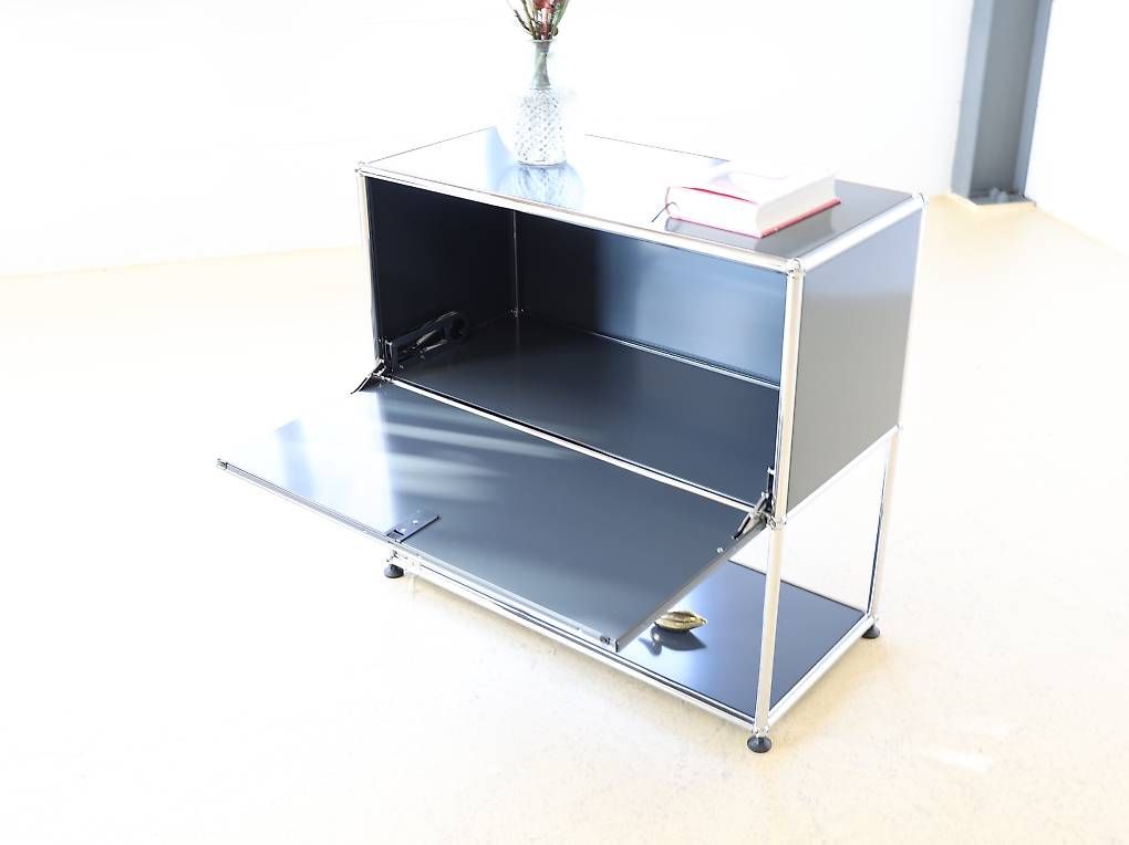 USM Scaffali: USM Haller Sideboard 1x2, Anthrazitgrau – Usato da Meinisberg venduto da atelier_TILIJA 8