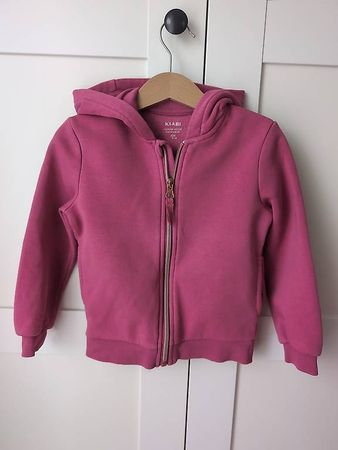 Hoodie / Jäggli Pink Gr. 104