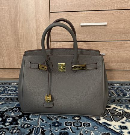 Elegante Birkin-Style Handtasche in Top-Zustand
