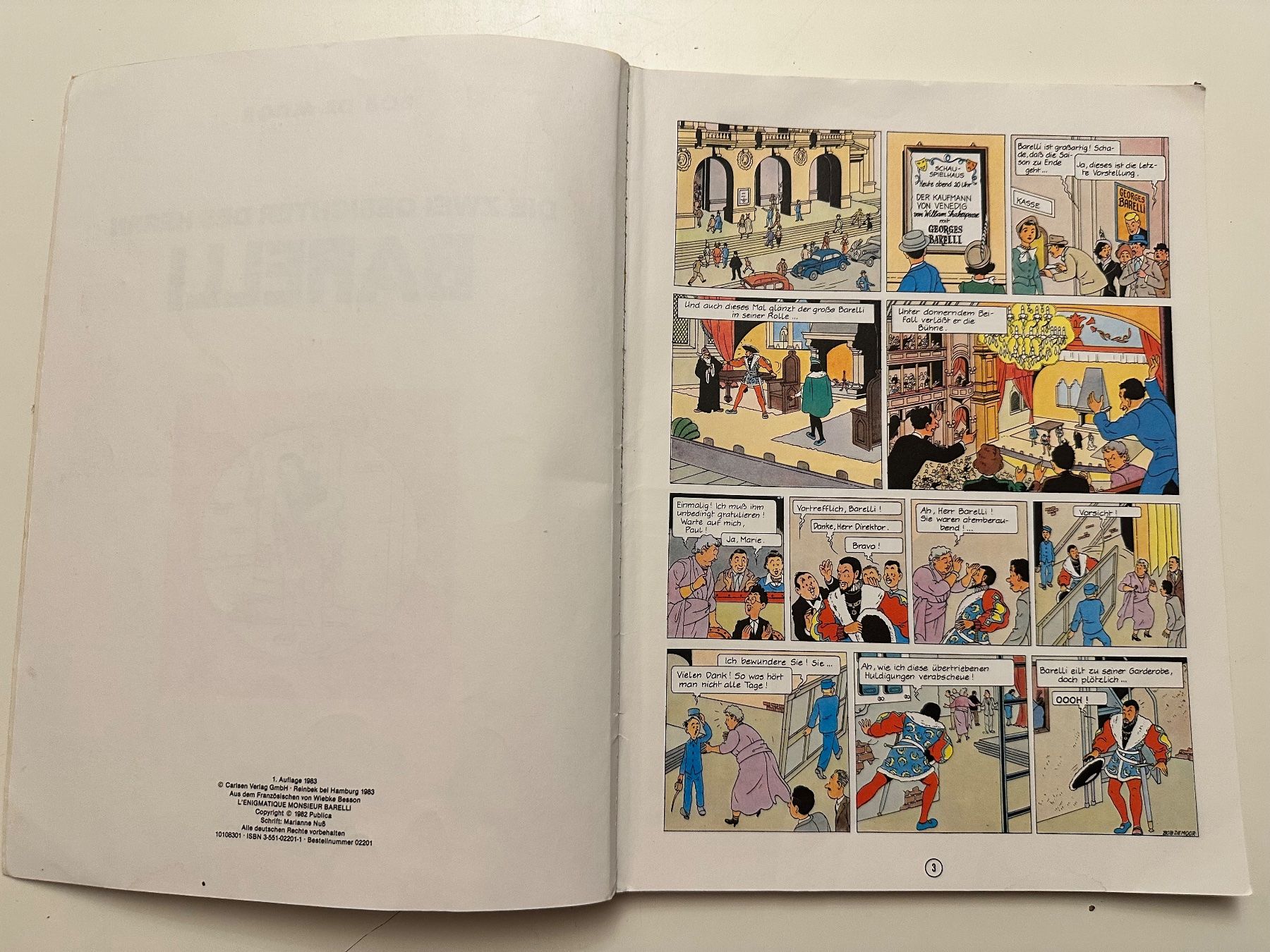 Comics: BARELLI BAND 1 – Gebraucht aus Münsingen von Ganjam 3