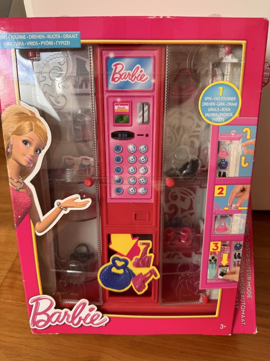 Barbie Case e mobili per bambole: Barbie Modeautomaat / Barbie Dreamhouse – Nuovo e nell'imballaggio originale da hägglingen venduto da tamayra 3