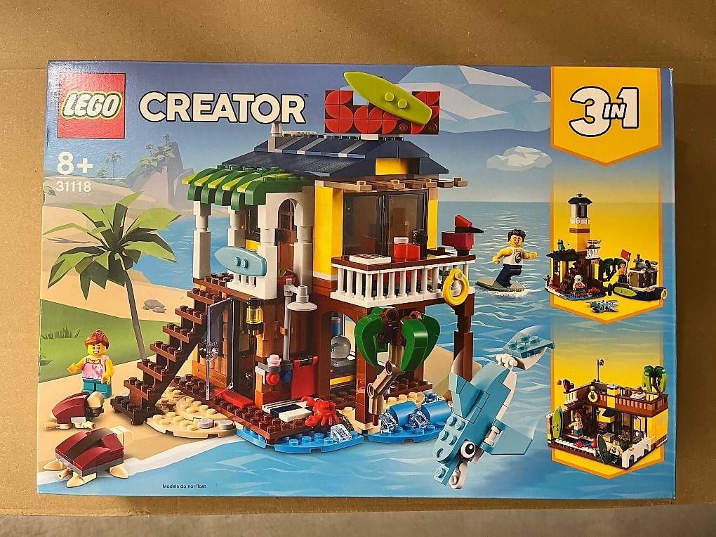 LEGO 31118 Creator 3-in-1 Surfer-Strandhaus (Neu und originalverpackt ...