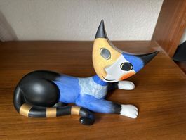 Keramikkatze, Goebel, Motiv Rosina Wachtmeister