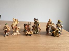 12 Teiliges Krippenset, Handarbeit