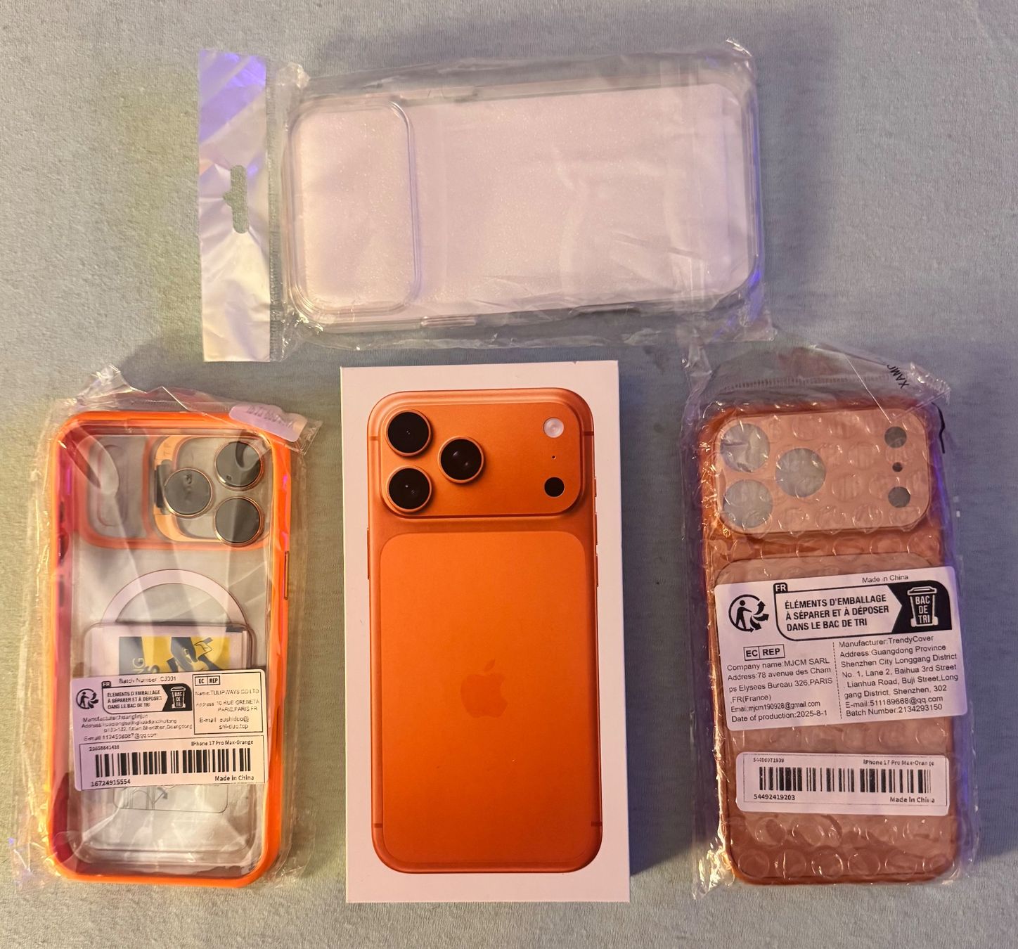 Apple Telefoni cellulari / Smartphones: *** IPHONE 17 PRO MAX ORANGE 512 GB FABRIKNEU *** – Nuovo e nell'imballaggio originale da Giumaglio venduto da soloemi