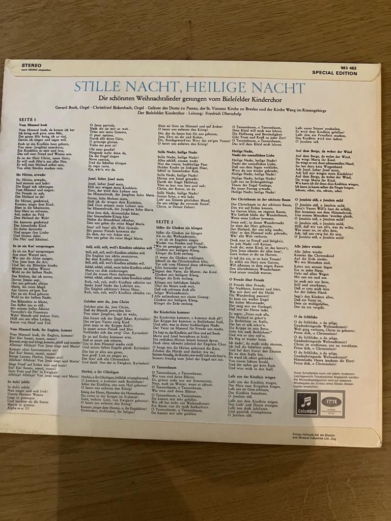 Dischi in vinile: Alte Langspielplatte mit Weihnachtsliedern – Usato da Zuzwil SG venduto da Skotm 2