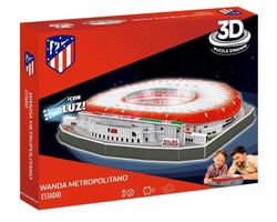 Atletico Madrid Stadion LED 3D Puzzle