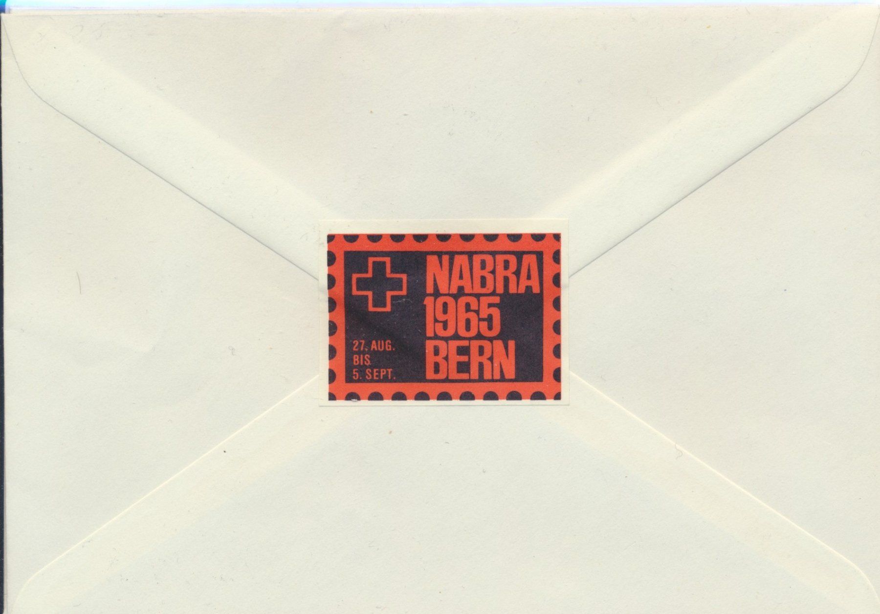 Alle Briefmarken: 1965 Blockausschnitte "NABRA - Bern"; Sonderstempel – Gebraucht aus Winterthur von Zupogeru 1