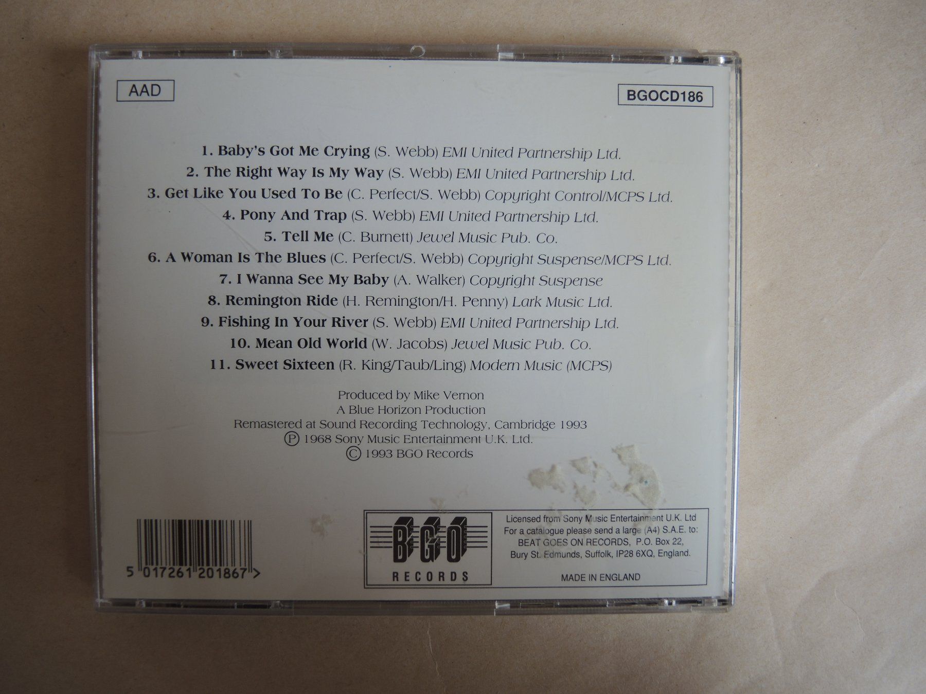 CDs: CD - Chicken Shack ‎– O.K. Ken? – Gebraucht aus Rorschach von maeck8 2