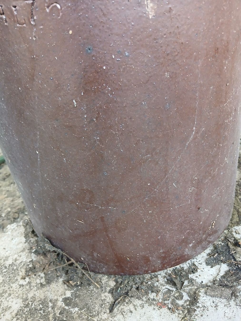 Pentole: Steinguttopf, 40L, Schaffhausen, mit Holzdeckel, Top. – Usato da Langenthal venduto da Egro50 4