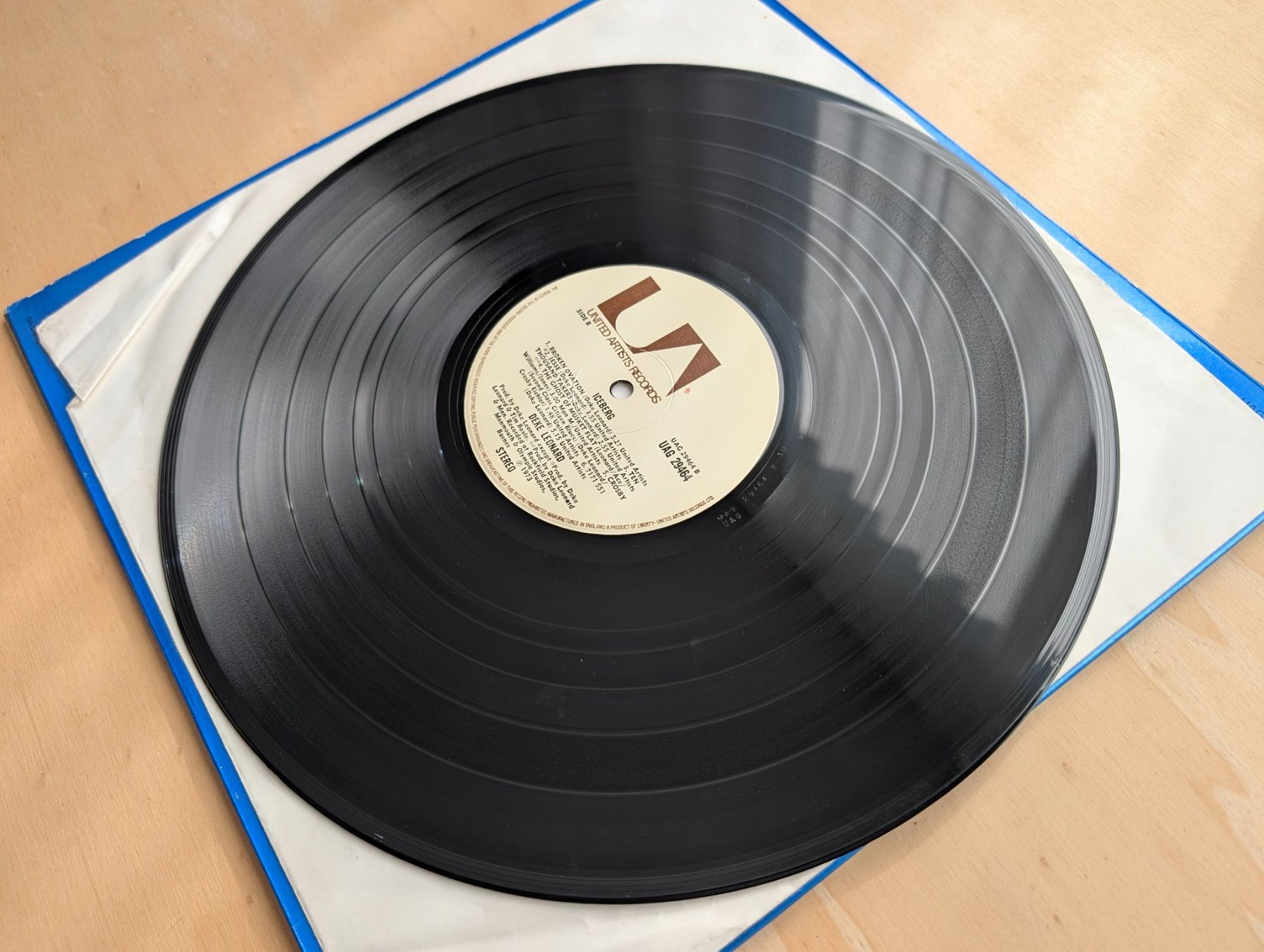 Dischi in vinile: Deke Leonard – Iceberg  UK 73 – Usato da Ebikon venduto da kisuM 7