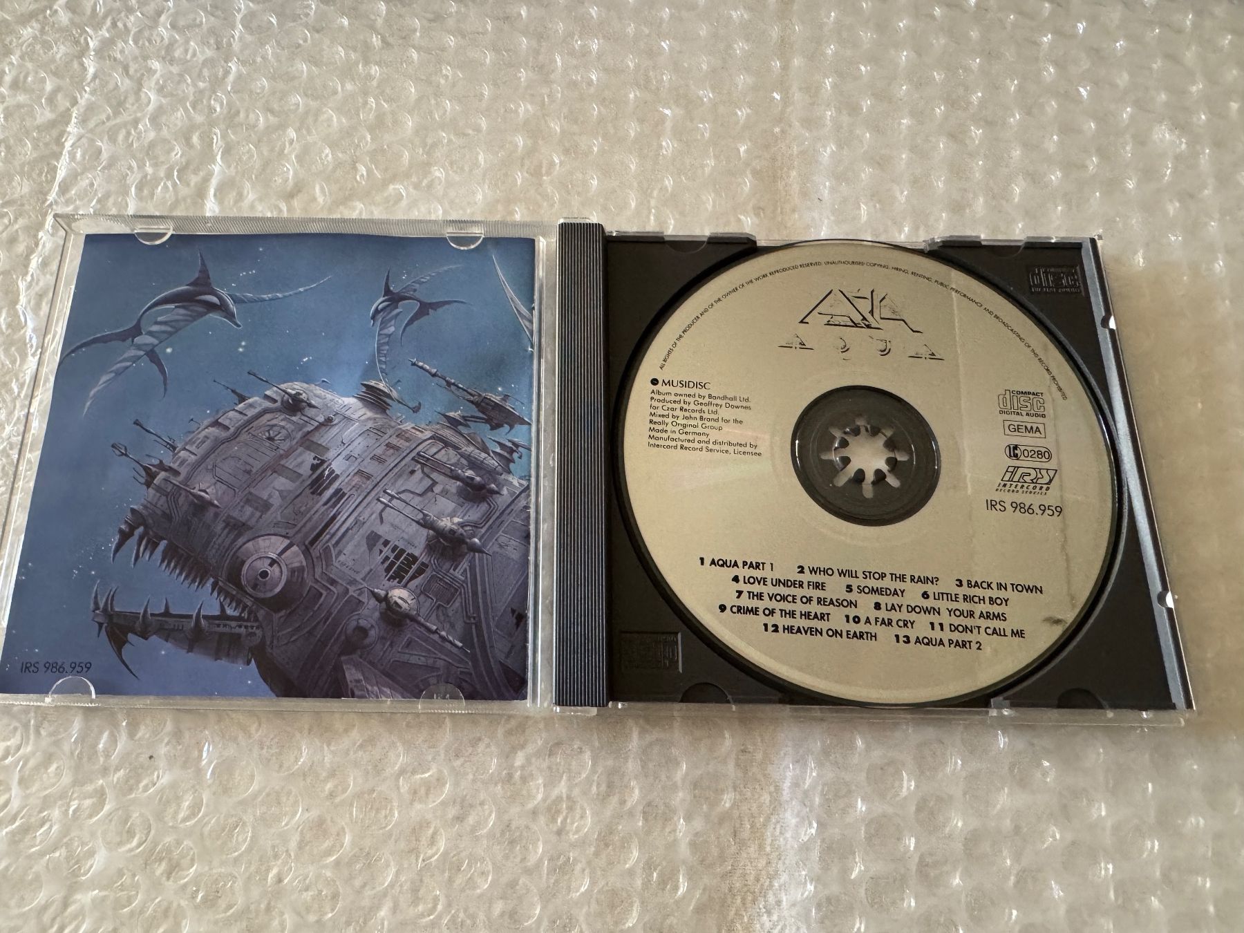 CD: Asia - Aqua – Nuovo (secondo la descrizione) da Duggingen venduto da Kisha010 1
