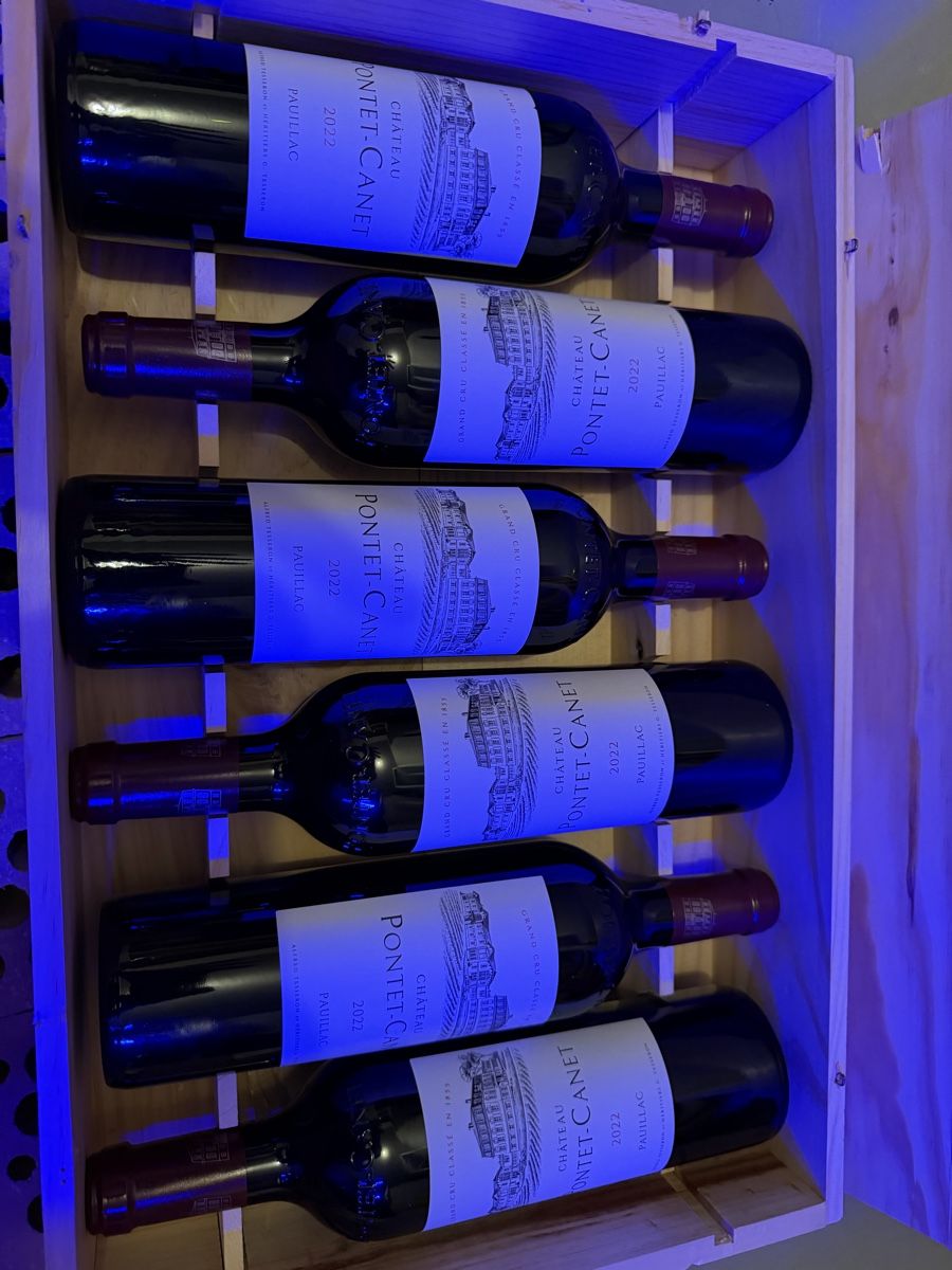 Pontet-Canet  Vino: Château Pontet-Canet 2022 OHK – Nuovo e nell'imballaggio originale da Heitenried venduto da Tannenbaum25 2