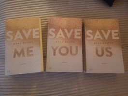 Mona Kasten Save Me You Us Trilogie 3 Bücher Zustand gut