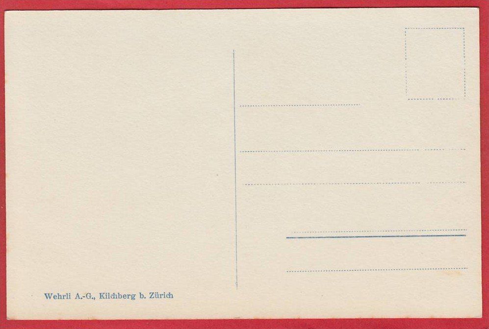 Cartoline postali: ANDERMATT, BELEBTE STRASSENANSICHT, STRASSE – Usato da Grüningen venduto da Kartenlaube 1