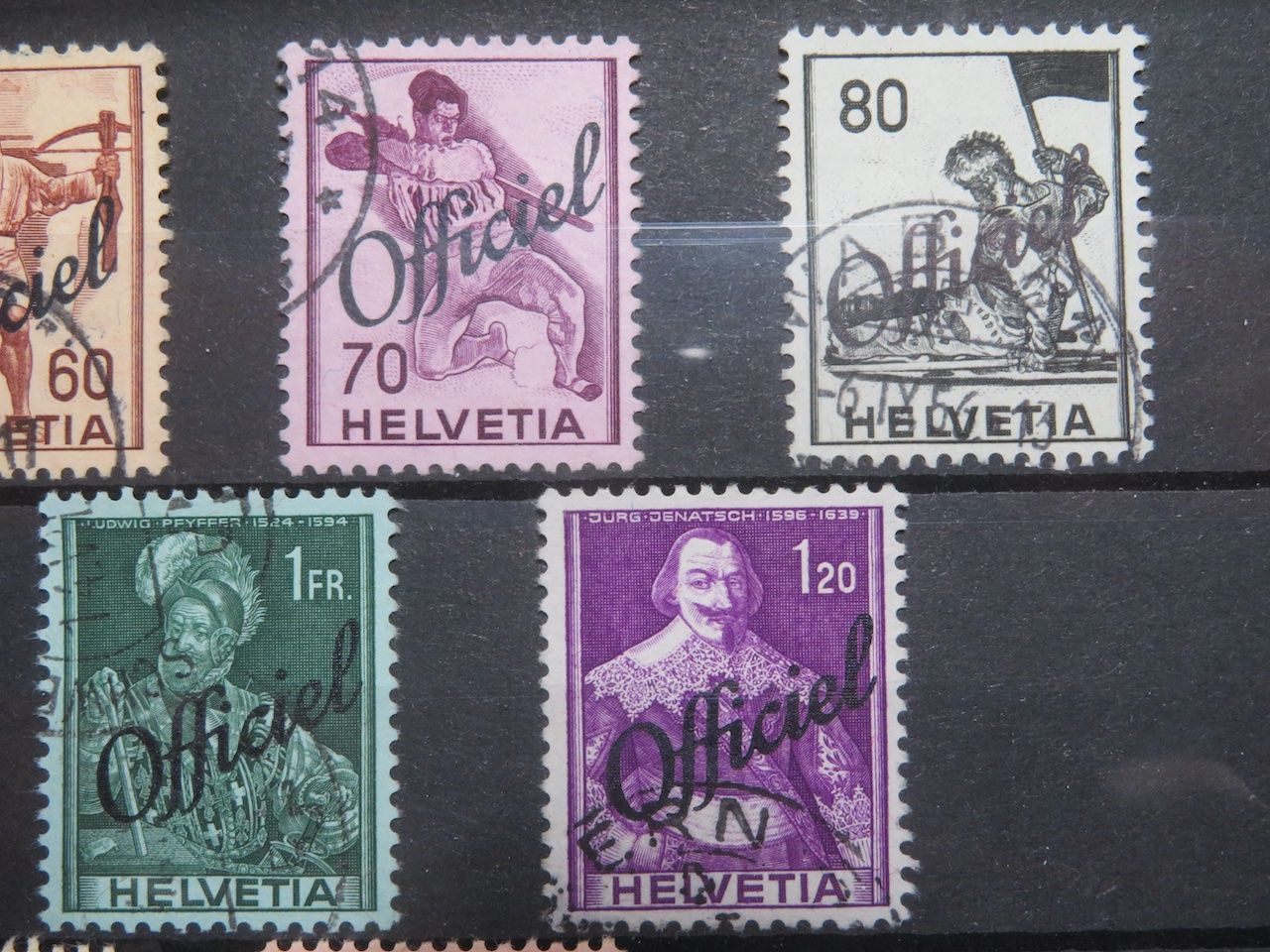 Alle Briefmarken: Verwaltung 55-63 – Gebraucht aus Spreitenbach von heitersberg54 2