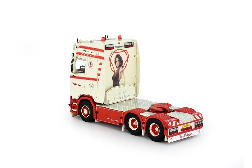 Tekno Modellbausätze & Standmodelle: Tekno 76572 Scania Christian Saaby – Neu und originalverpackt aus Dagmersellen von FBM-Bacheli