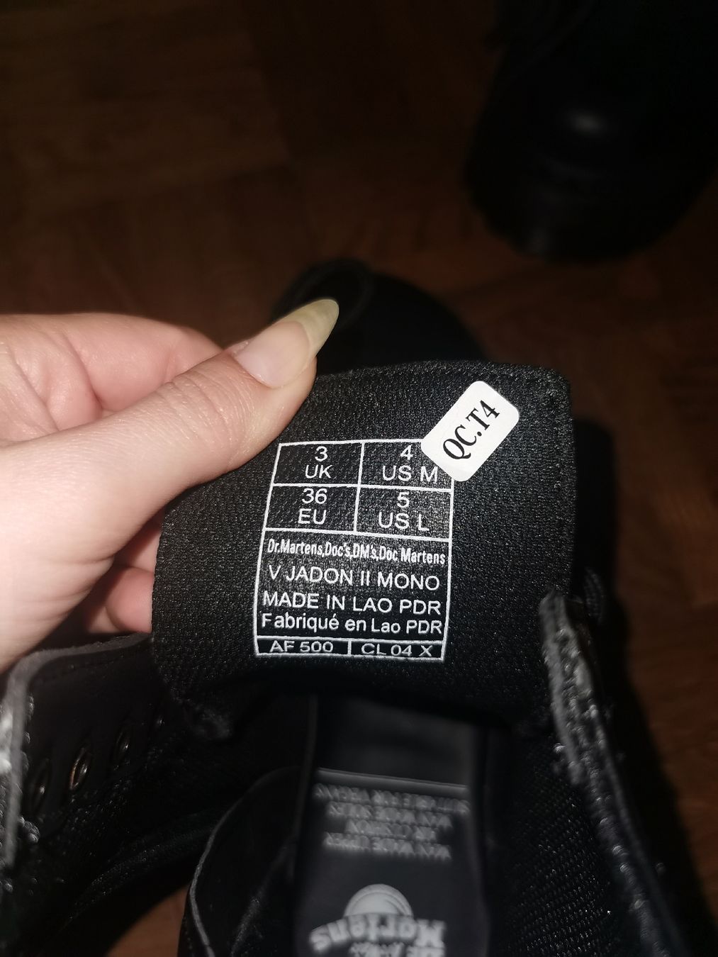 Dr. Martens Scarpe da uomo: DOC MARTENS Jadon II mono VEGAN – Nuovo (secondo la descrizione) da Genève venduto da Loloana 3