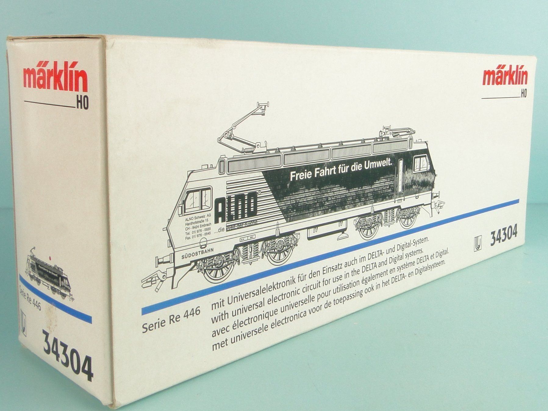 Märklin Modellini di ferrovie: Märklin 34304 SOB ALNO, Delta Digital – Usato da Bülach venduto da cann11 8