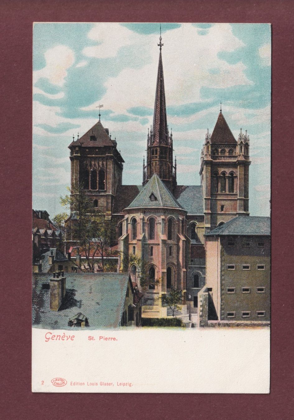 Cartes postales: GENEVE - St. Pierre – D'occasion à Pully par nicecards