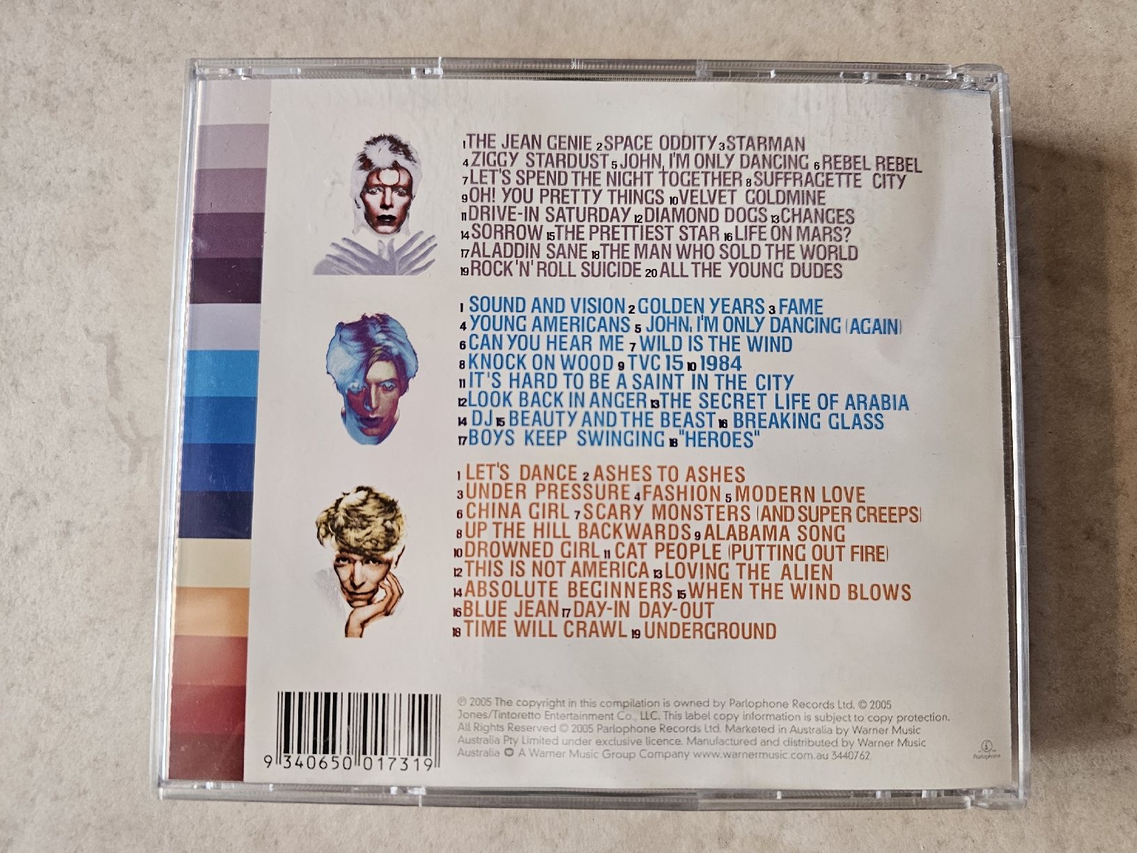 CD: David Bowie  -  The Platinum Collection / 3 CD Box – Usato da Schneisingen venduto da backstore24 1