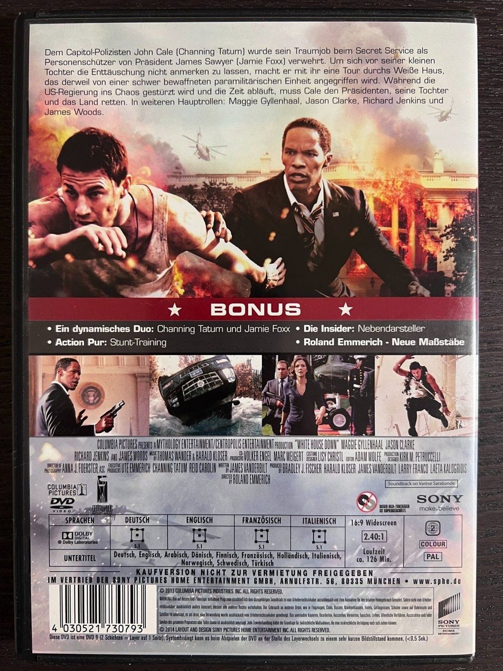 Tutti i DVDs: White House Down – Usato da Zürich venduto da FilmFreunde 1