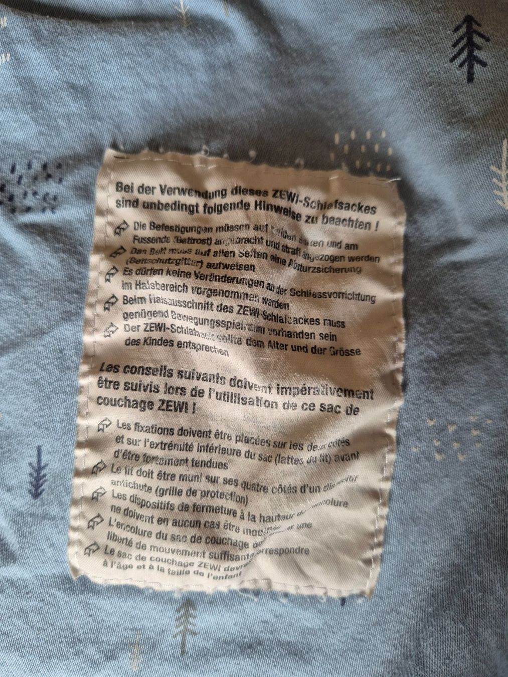 Sacchi a pelo: ZEWI Decke Schlafsack – Usato da Reinach BL venduto da Cosmos_0909 5