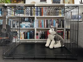 Flamingo Nyo XL – cage métallique pour chien 108× 71,5×76cm