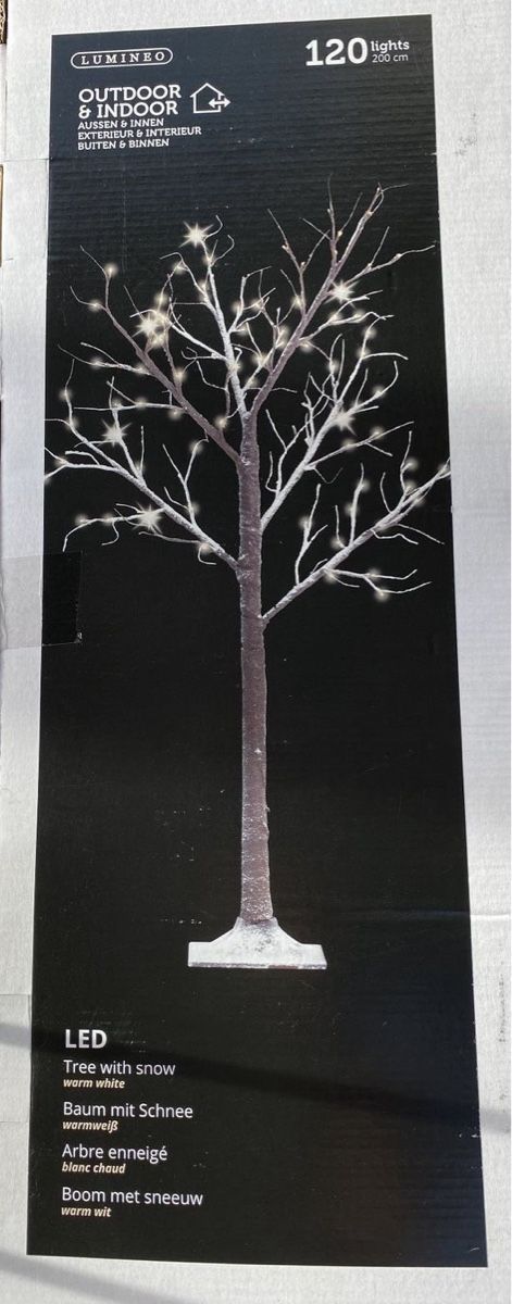 Tutte le decorazioni: LED Baum mit Schnee, 200cm Neupreis 149.- – Nuovo (secondo la descrizione) da Zürich venduto da kleinervogel
